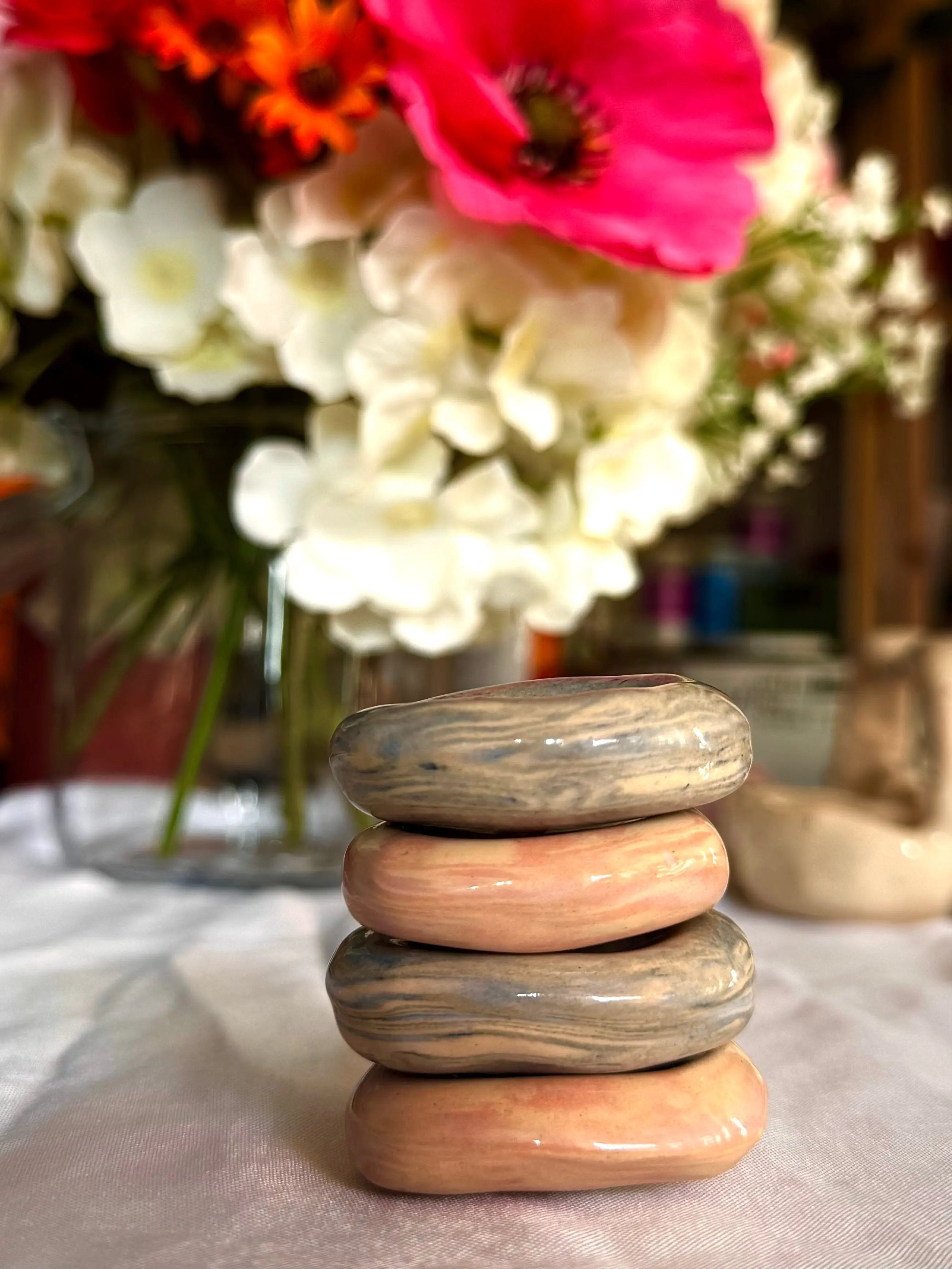 Pierre de relaxation - Worry Stones Cera.vic