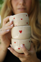 Tasse coeurs Cera.vic