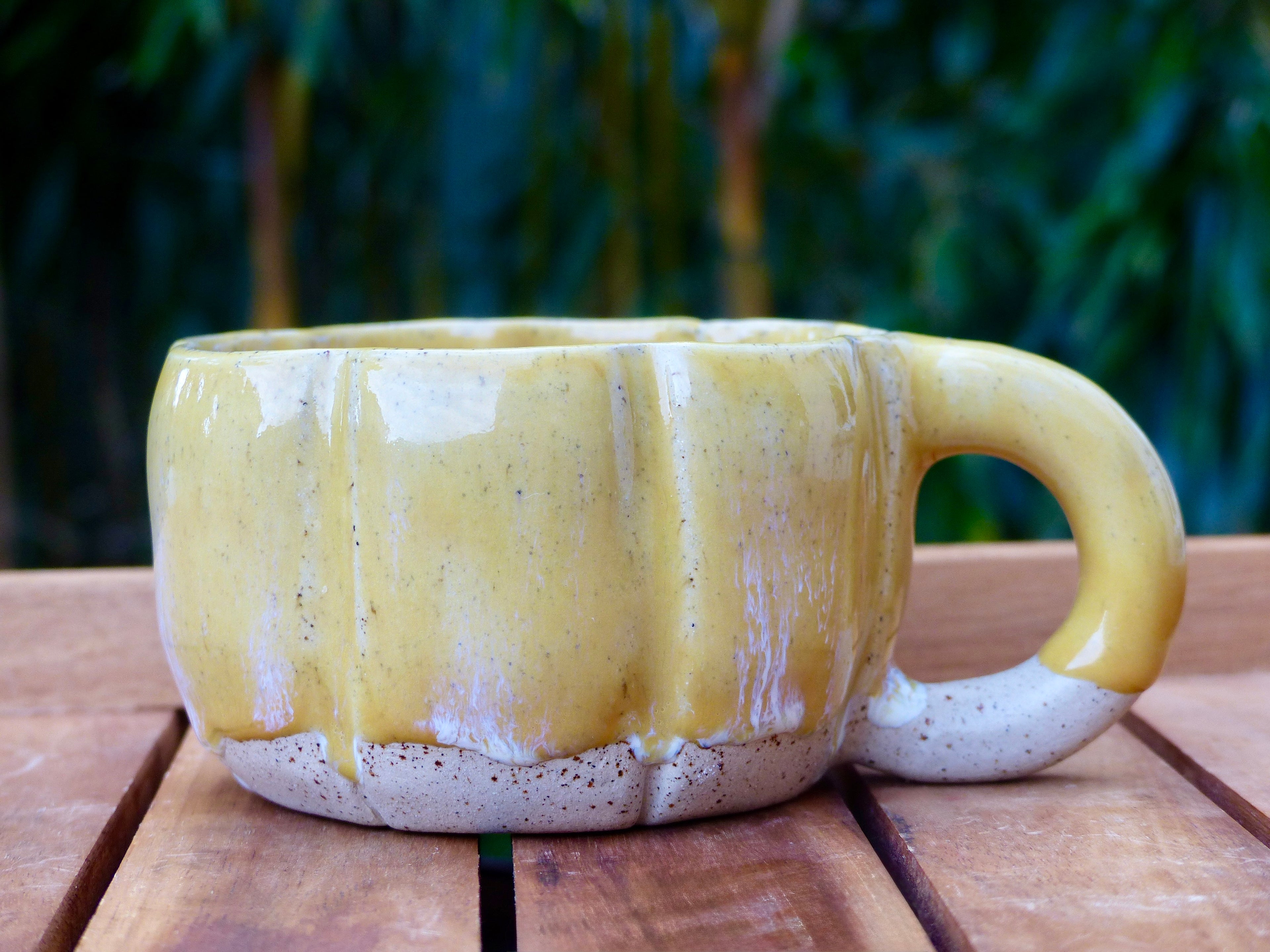 Tasse citrouille - Orange Cera.vic