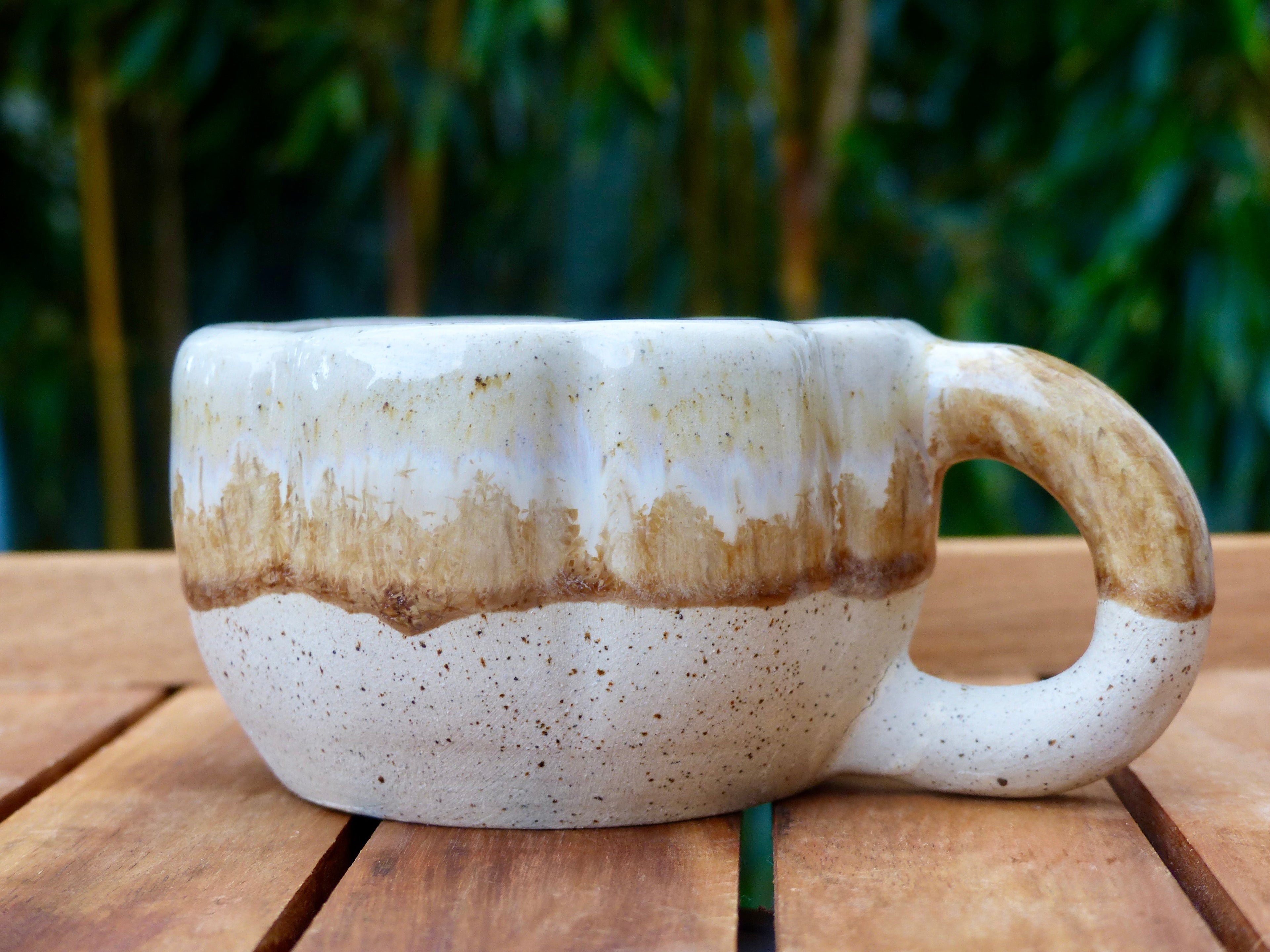 Tasse citrouille - Beige Cera.vic